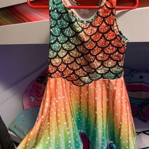 Girls Mermaid Dress size small